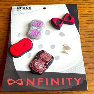 4 Nfinity Crocs Charms